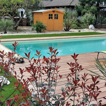 Grande Maison Landaise Avec Piscine Privee, Proche Plage, Pour 8 Personnes A Biscarrosse - Fr-1-319-398 المظهر الخارجي الصورة